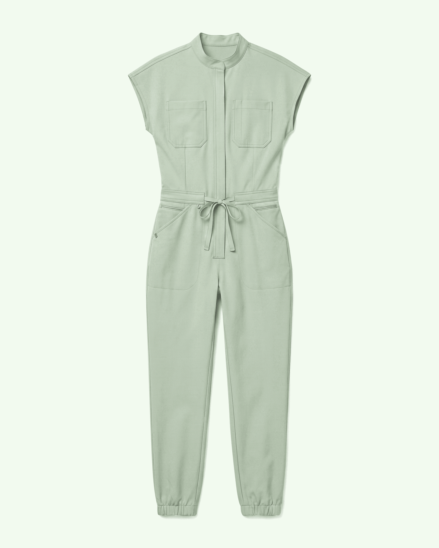Women's Jogger Jumpsuit Mint - Scrubloop