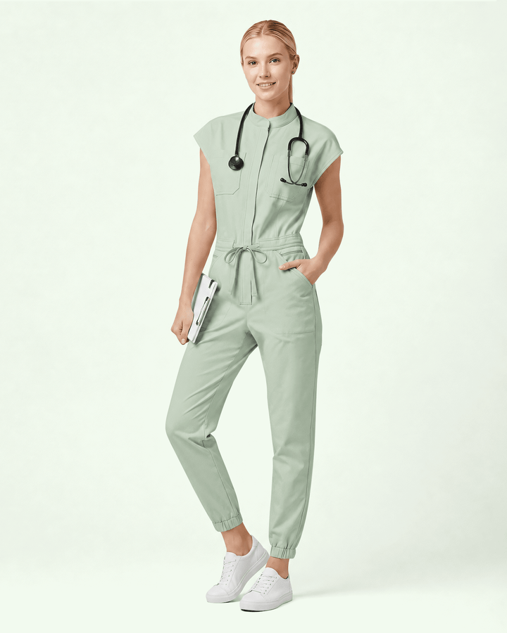 Women's Jogger Jumpsuit Mint