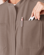 Women's Jogger Jumpsuit Mocha - Scrubloop