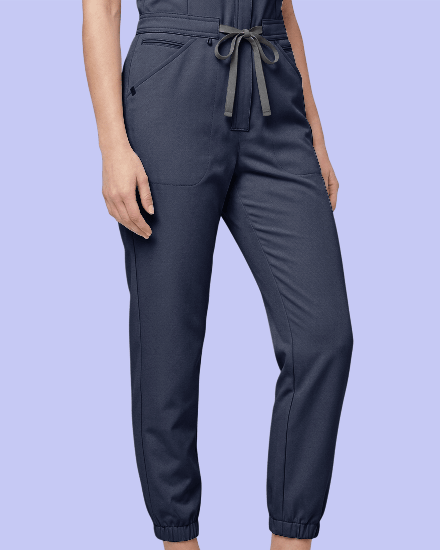 Women's Jogger Jumpsuit Navy - Scrubloop