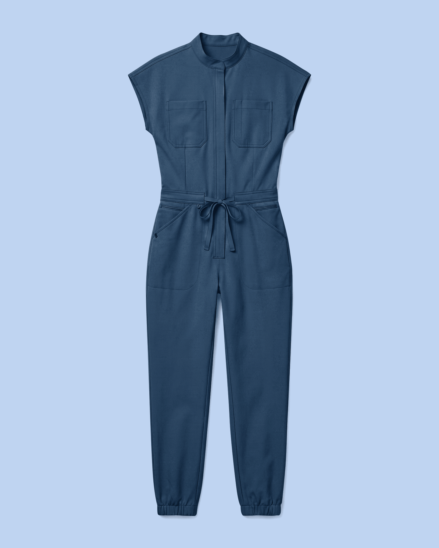 Women's Jogger Jumpsuit Ocean - Scrubloop