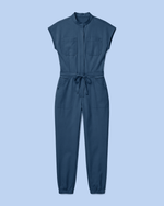 Women's Jogger Jumpsuit Ocean - Scrubloop