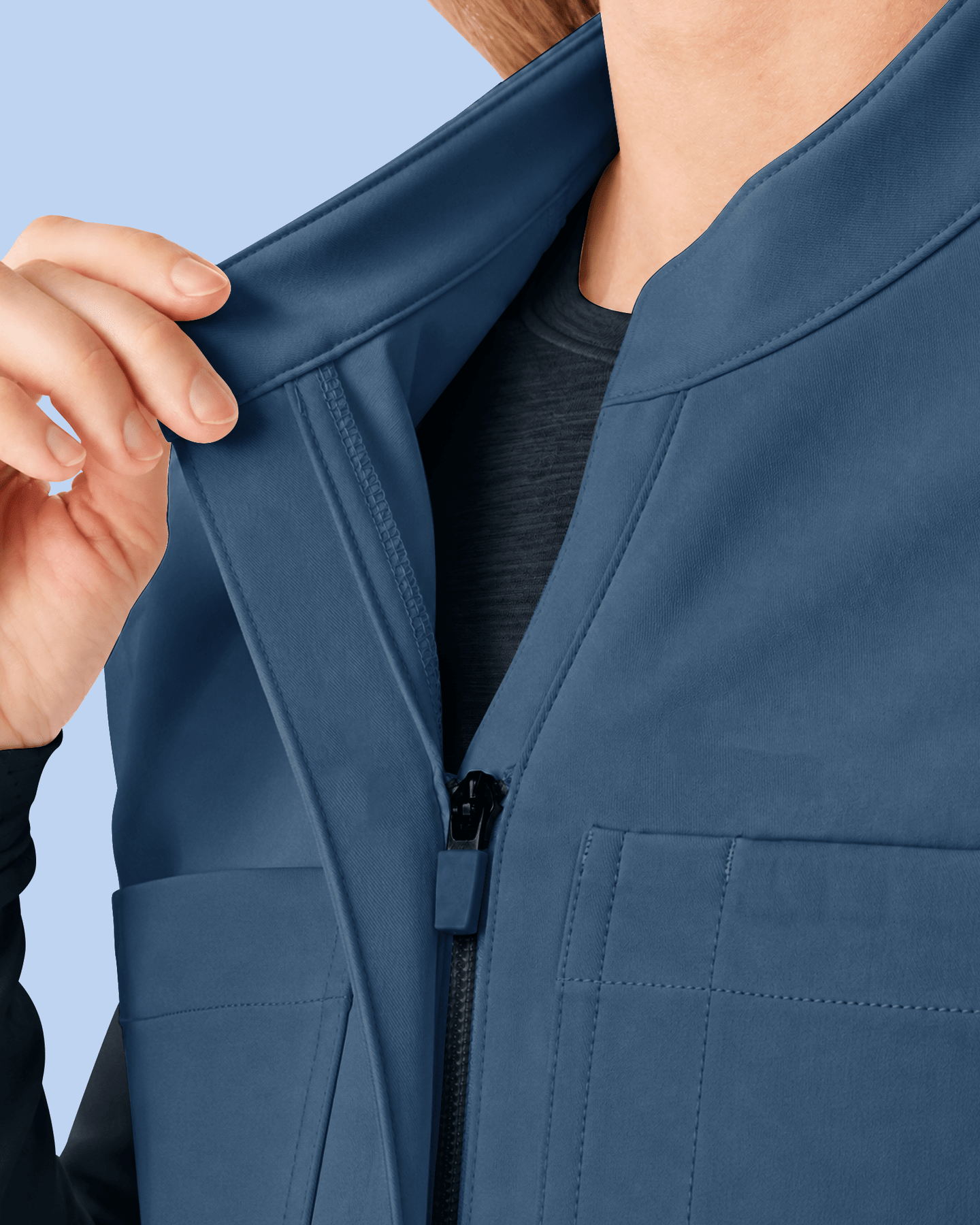 Women's Jogger Jumpsuit Ocean - Scrubloop