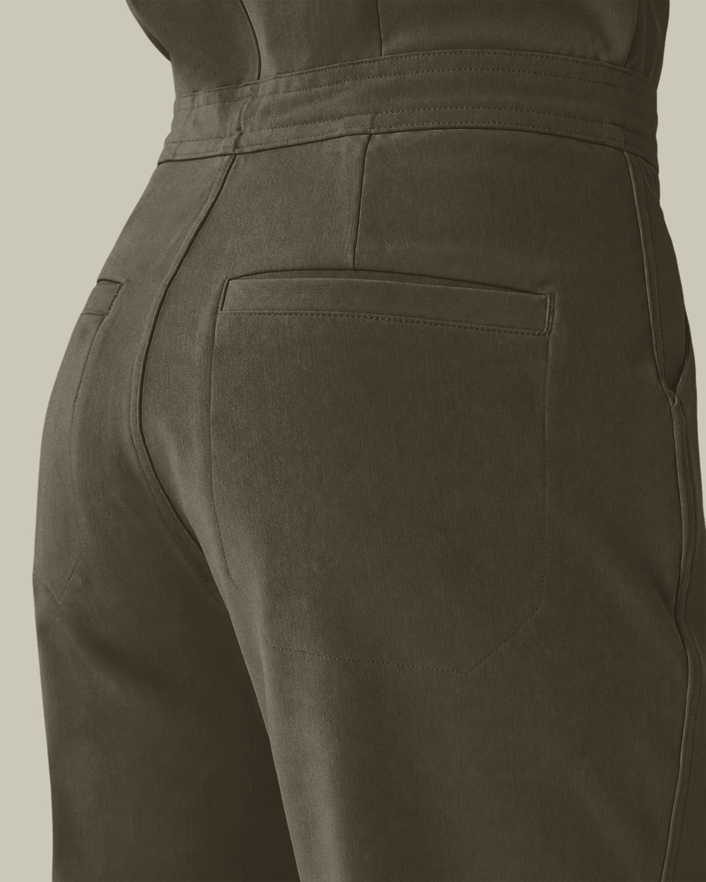 Women's Jogger Jumpsuit Olive - Scrubloop