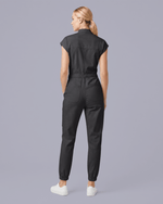 Women's Jogger Jumpsuit Pewter - Scrubloop