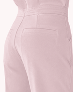 Women's Jogger Jumpsuit Rose Quartz - Scrubloop