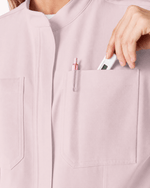Women's Jogger Jumpsuit Rose Quartz - Scrubloop