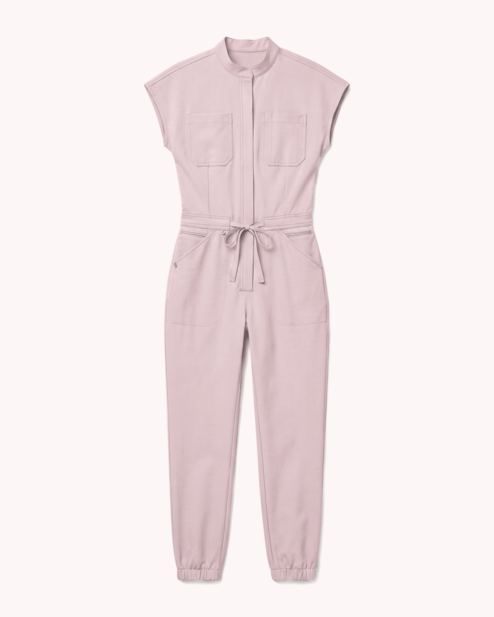 Women's Jogger Jumpsuit Rose Quartz