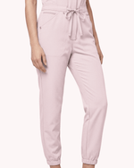 Women's Jogger Jumpsuit Rose Quartz - Scrubloop