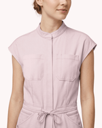 Women's Jogger Jumpsuit Rose Quartz - Scrubloop