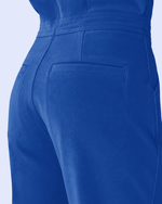 Women's Jogger Jumpsuit Royal Blue - Scrubloop