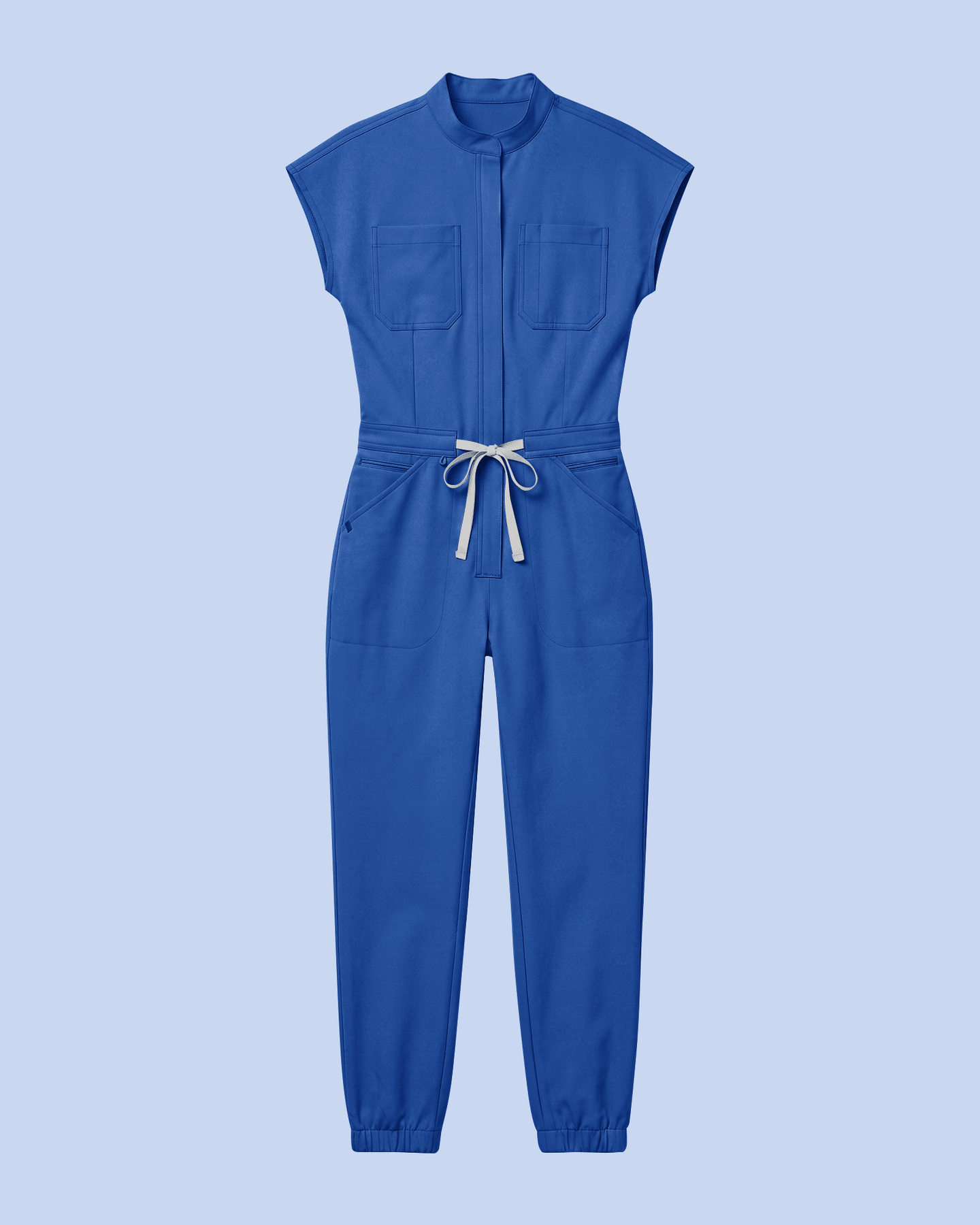 Women's Jogger Jumpsuit Royal Blue - Scrubloop