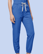 Women's Jogger Jumpsuit Royal Blue - Scrubloop