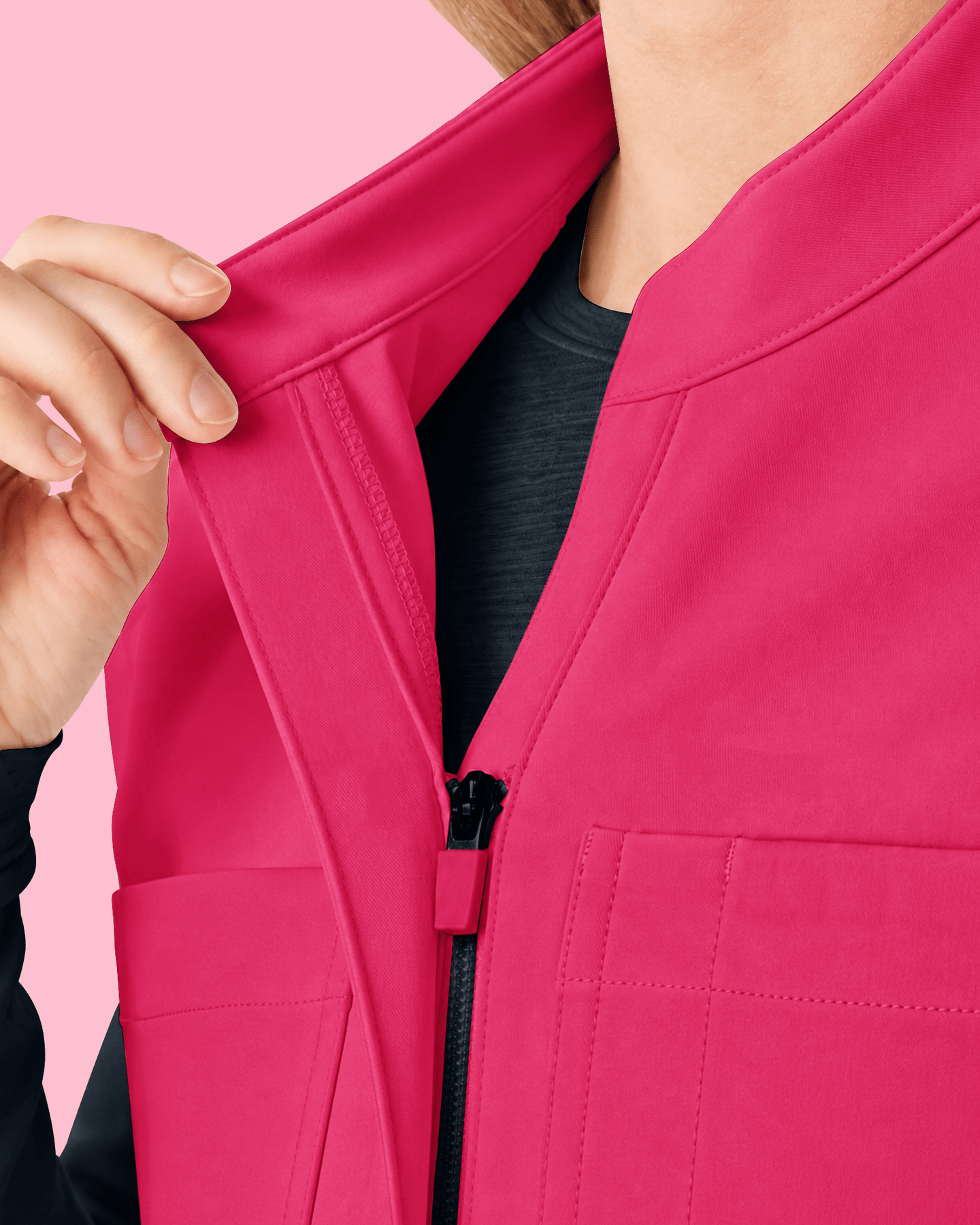 Women's Jogger Jumpsuit Sangria - Scrubloop
