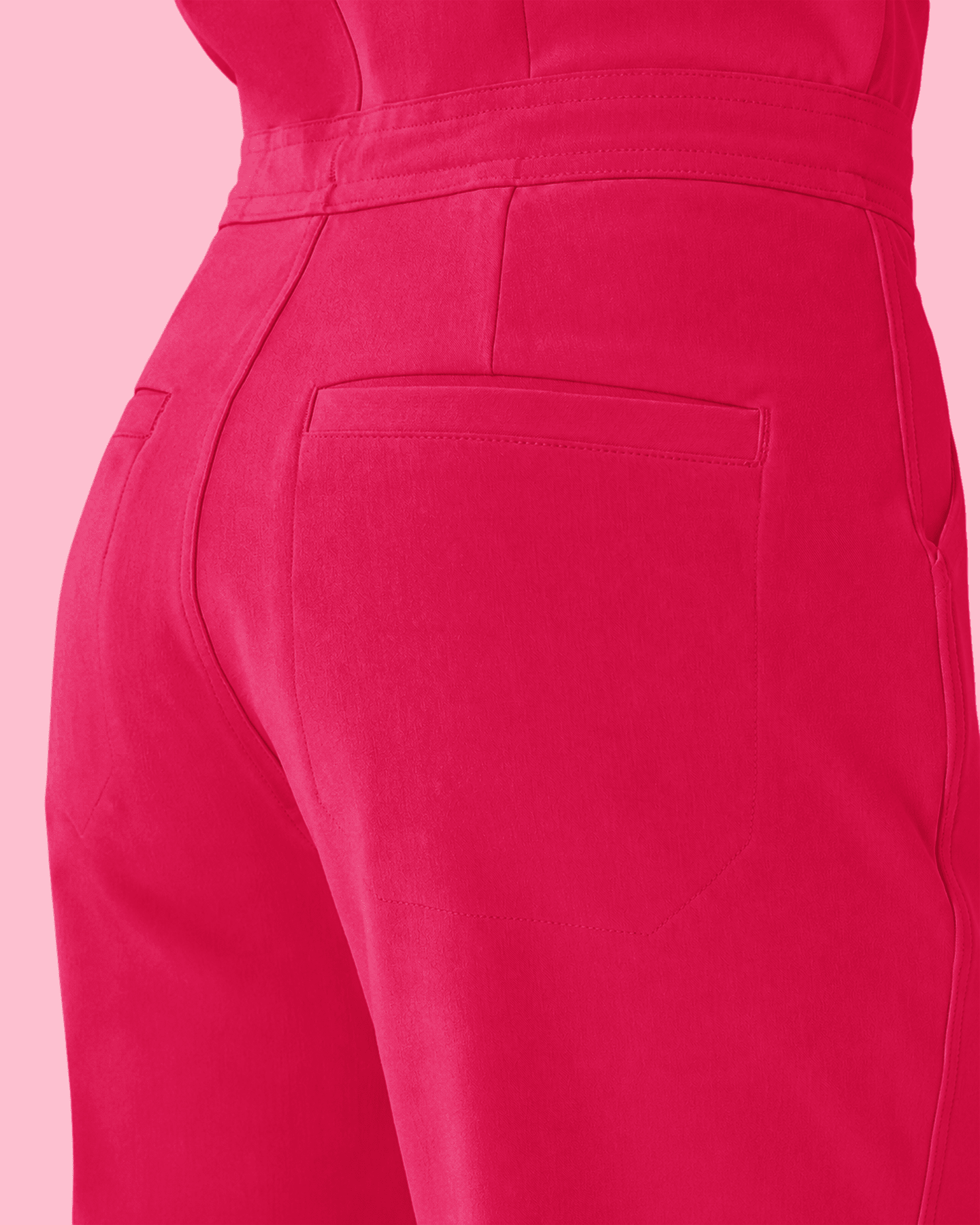 Women's Jogger Jumpsuit Sangria - Scrubloop