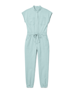 Women's Jogger Jumpsuit Sky Blue - Scrubloop