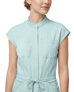 Women's Jogger Jumpsuit Sky Blue - Scrubloop