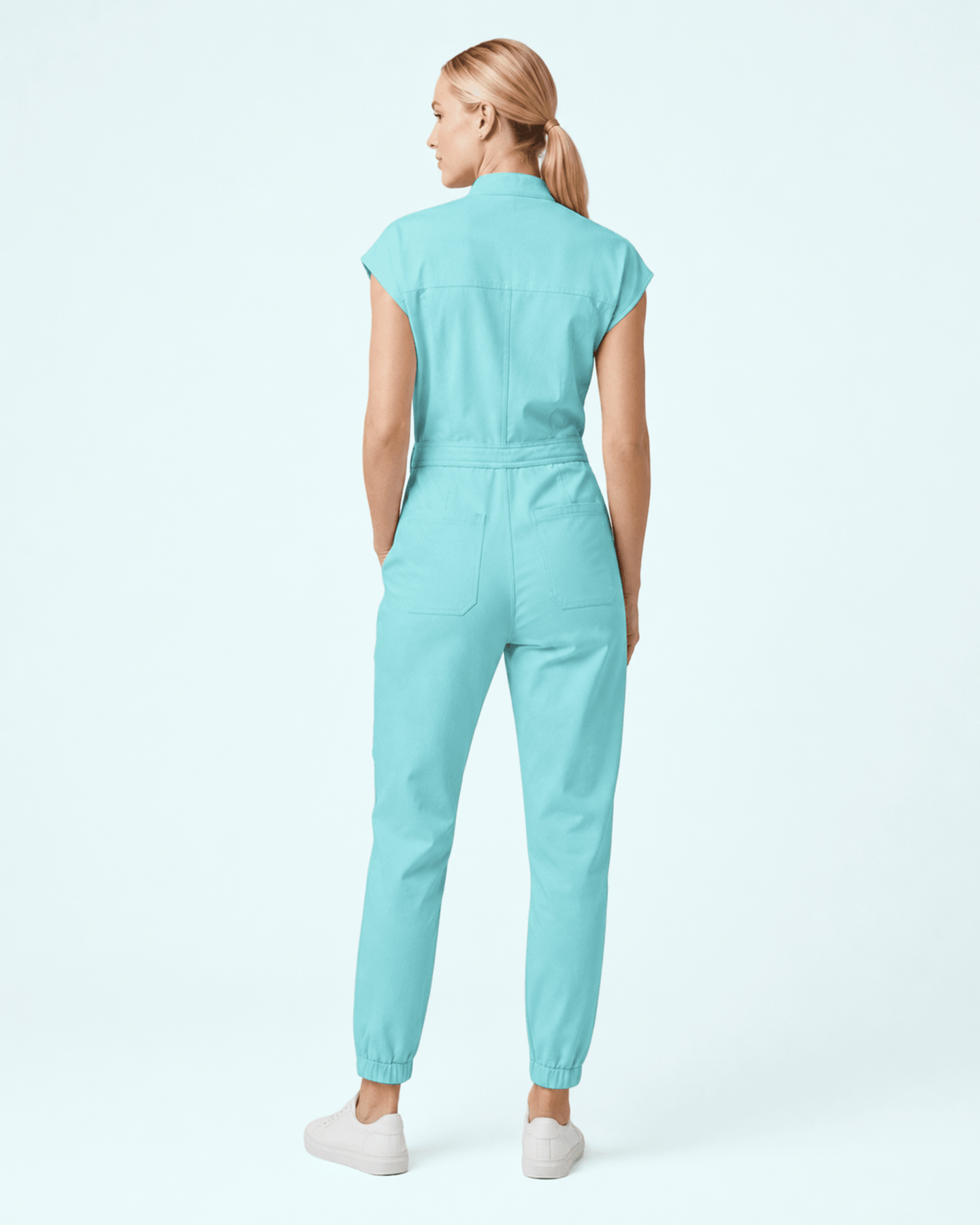 Women's Jogger Jumpsuit Surf - Scrubloop