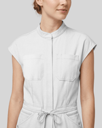 Women's Jogger Jumpsuit White - Scrubloop
