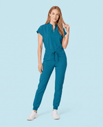 Women's Mandarin Dolman Top Marina - Scrubloop
