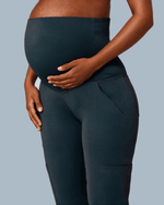 Women's Maternity Cargo Pant Dark Harbor - Scrubloop