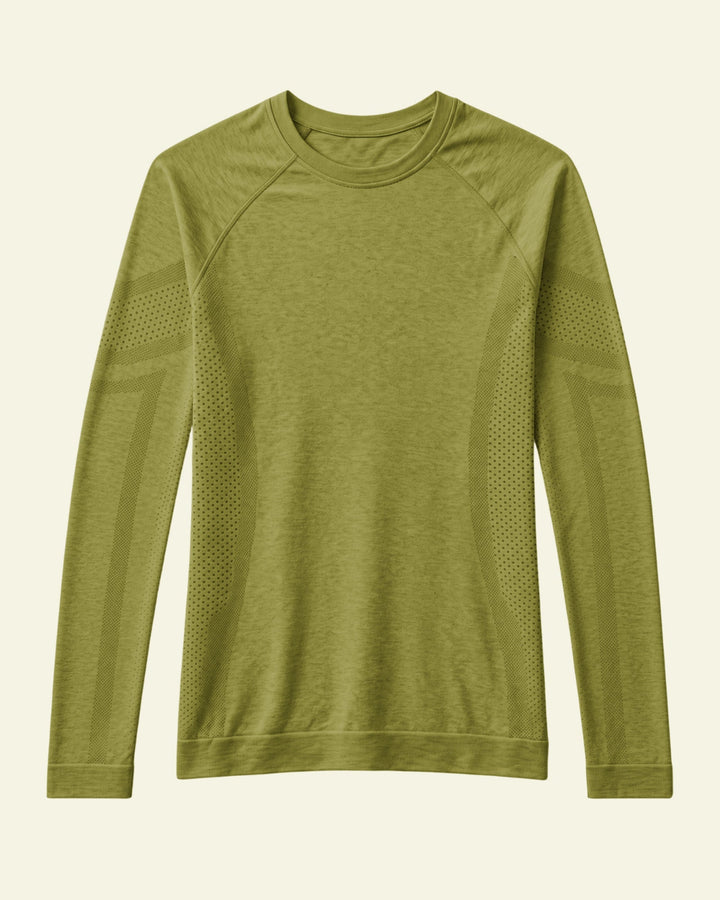 Women's Seamless Long-sleeve Underscrub Avocado