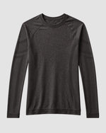 Women's Seamless Long-sleeve Underscrub Charcoal - Scrubloop