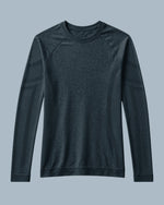 Women's Seamless Long-sleeve Underscrub Dark Harbor - Scrubloop