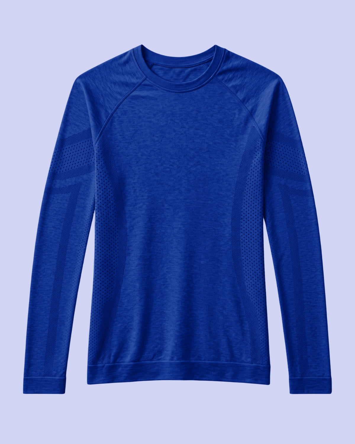 Women's Seamless Long-sleeve Underscrub Galaxy Blue - Scrubloop