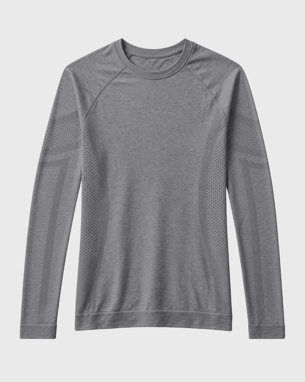 Women's Seamless Long-sleeve Underscrub Heather Gray - Scrubloop