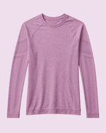 Women's Seamless Long-sleeve Underscrub Lilac - Scrubloop