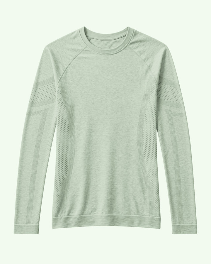 Women's Seamless Long-sleeve Underscrub Mint