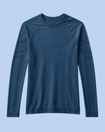 Women's Seamless Long-sleeve Underscrub Ocean - Scrubloop