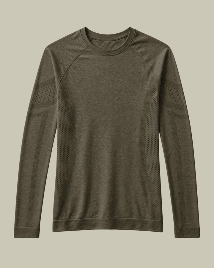 Women's Seamless Long-sleeve Underscrub Olive