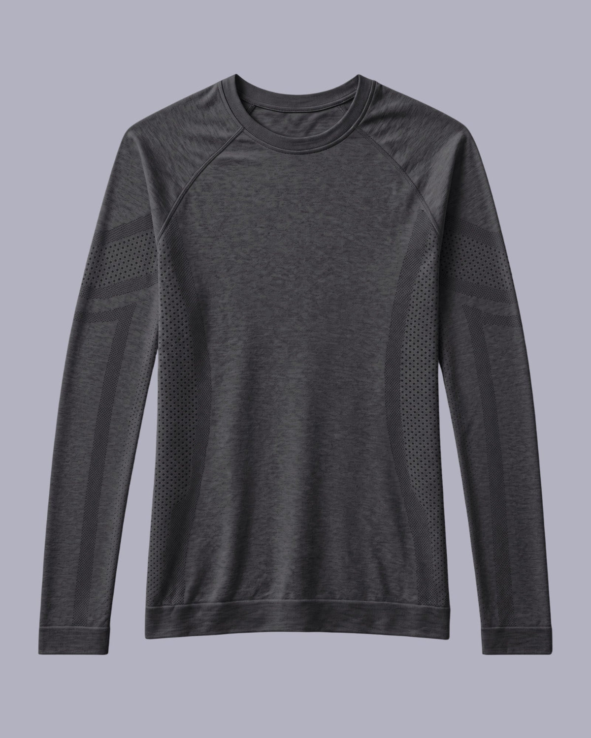 Women's Seamless Long-sleeve Underscrub Pewter - Scrubloop