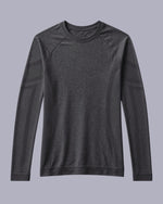 Women's Seamless Long-sleeve Underscrub Pewter - Scrubloop