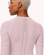 Women's Seamless Long-sleeve Underscrub Rose Quartz - Scrubloop