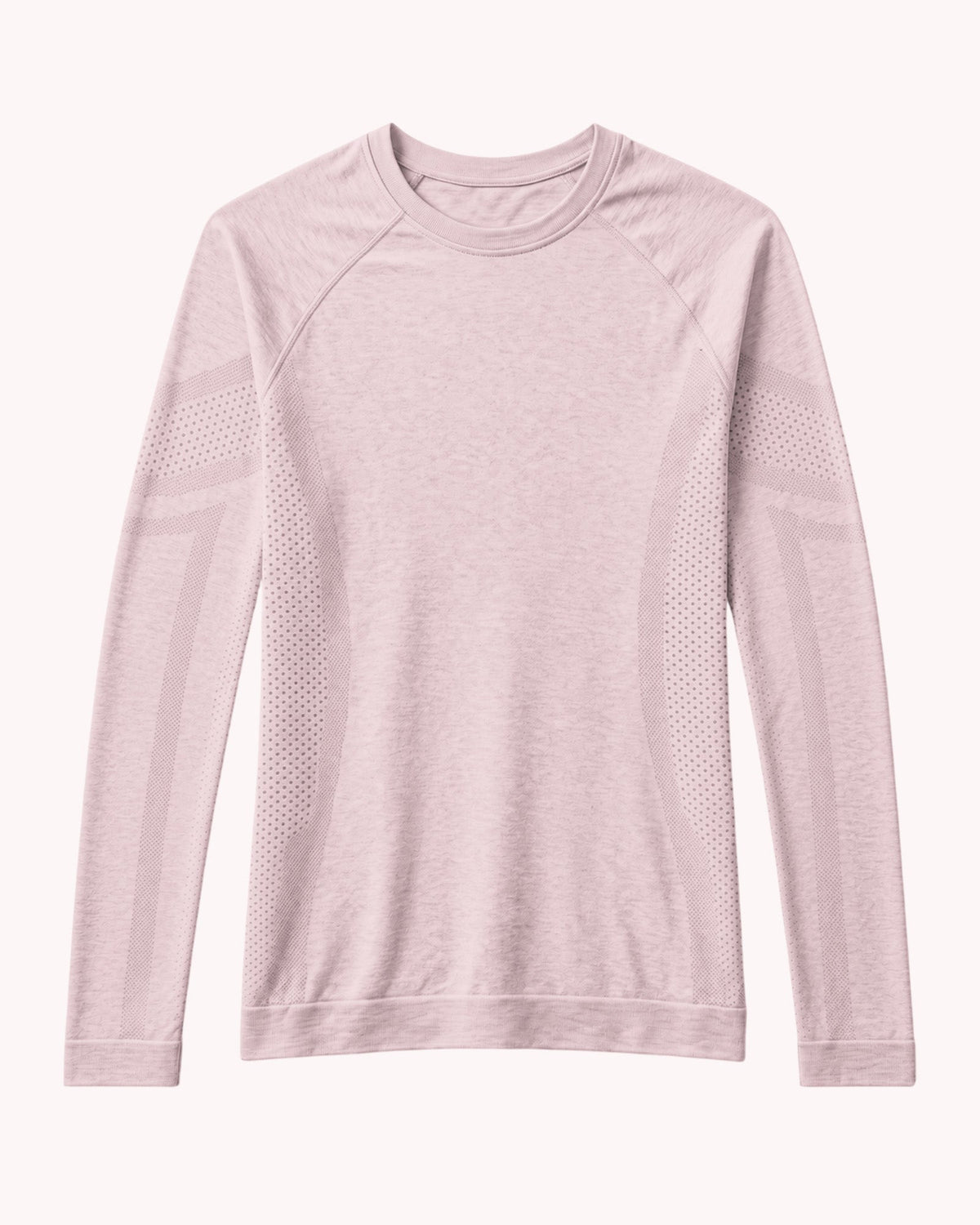 Women's Seamless Long-sleeve Underscrub Rose Quartz - Scrubloop