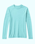 Women's Seamless Long-sleeve Underscrub Surf - Scrubloop
