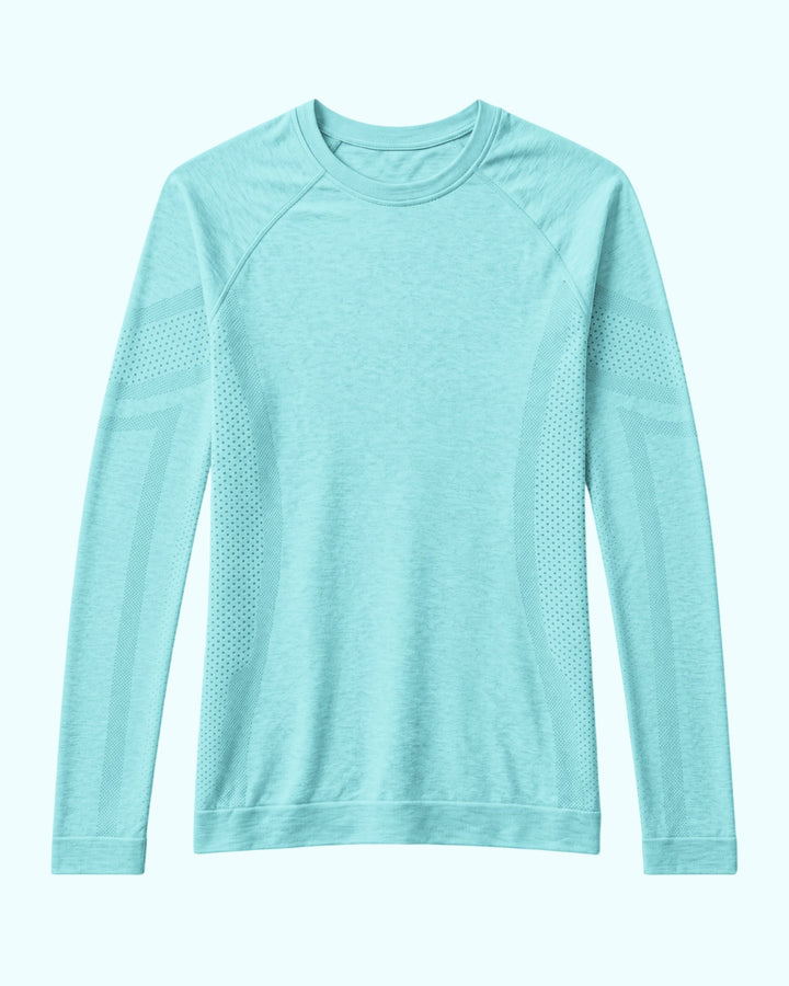 Women's Seamless Long-sleeve Underscrub Surf