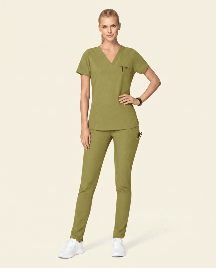 Women's Slim 6-Pocket Pant Avocado