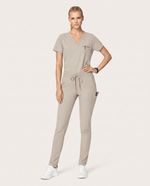 Women's Slim 6-Pocket Pant Birch - Scrubloop