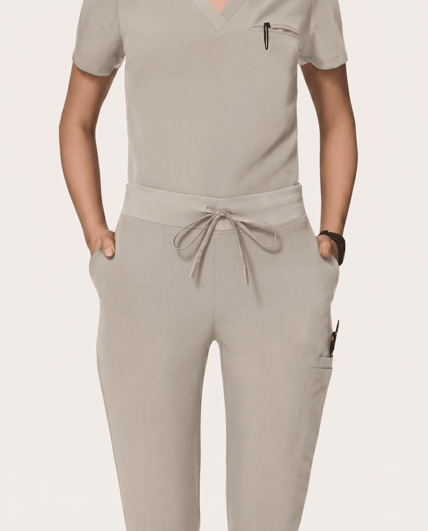 Women's Slim 6-Pocket Pant Birch - Scrubloop