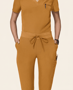 Women's Slim 6-Pocket Pant Cider - Scrubloop