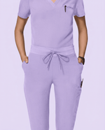 Women's Slim 6-Pocket Pant Lavender - Scrubloop