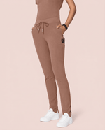 Women's Slim 6-Pocket Pant Mocha - Scrubloop