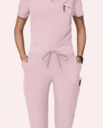 Women's Slim 6-Pocket Pant Rose Quartz - Scrubloop