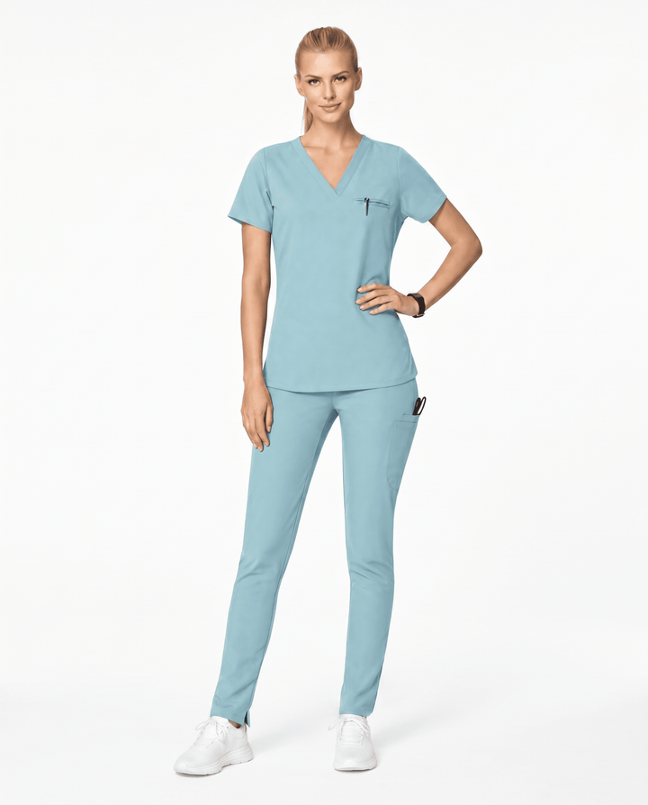 Women's Slim 6-Pocket Pant Sky Blue