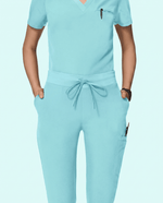 Women's Slim 6-Pocket Pant Surf - Scrubloop