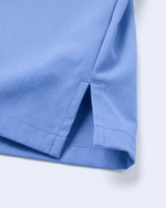 Women's Slim One-Pocket V-neck Top Ceil Blue - Scrubloop